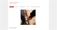 Desktop Screenshot of muellerkinzenbach.de